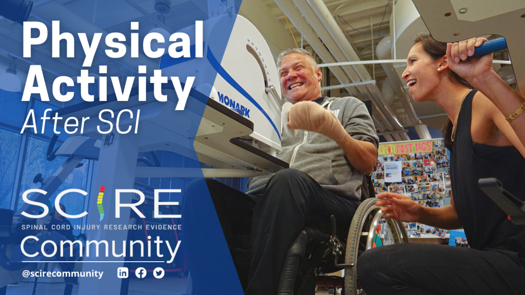Physical Activity After Spinal Cord Injury - SCIRE Community